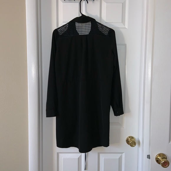 LOFT Long Sleeve Button Down Dress - Picture 4 of 8